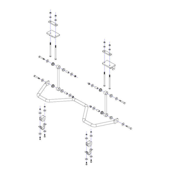 Roadmaster 1129-124 Rear Sway Bar