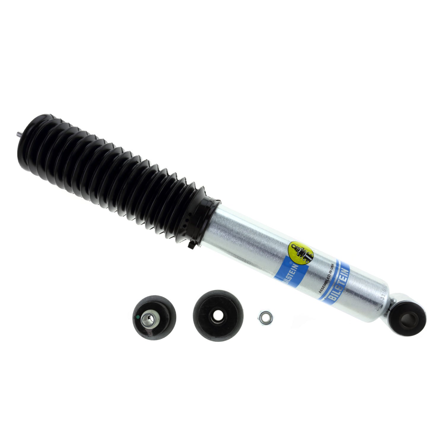 Bilstein B8 5100 Front and Rear Shocks For 0-2" Leveling with Front Torsion Key 24-186735, 24-186742