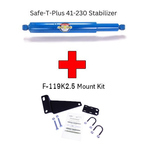 Safe-T-Plus 41-230 Stabilizer and F-119K2.5 Mount Kit