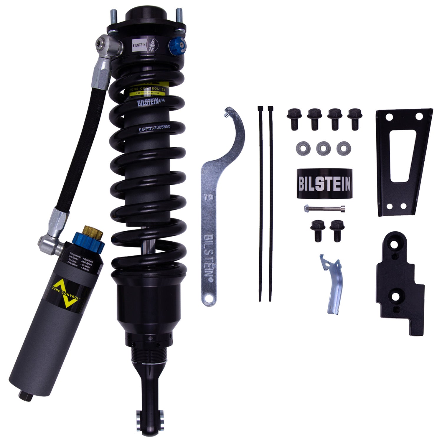 Bilstein 41-319574 Front Left B8 8112 (ZoneControl CR DSA+) Shock and Coil  Spring Assembly Toyota Tacoma