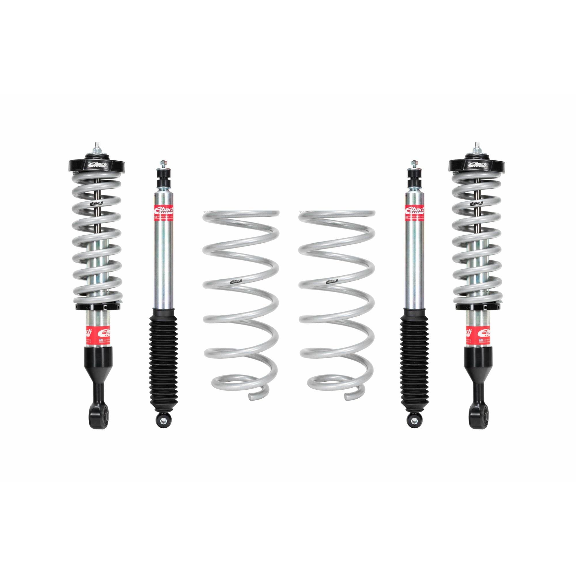 Eibach E86-82-071-01-22 Front and Rear Pro-Truck Coilover Stage 2 - Front Coilovers + Rear Shocks + Pro-Lift-Kit Spring