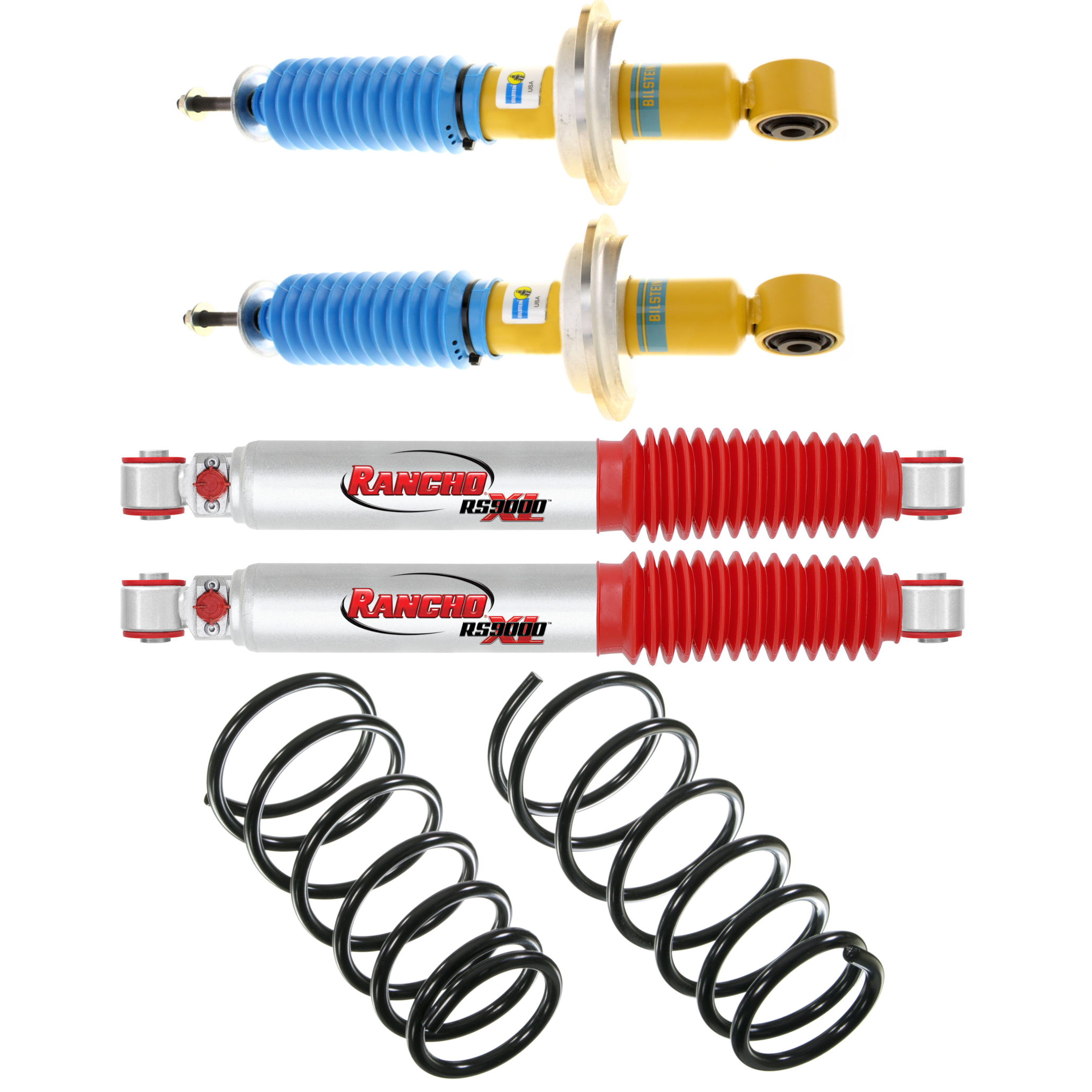 Nissan Armada Rear Conversion Kit 4WD With Rancho Rear Shocks