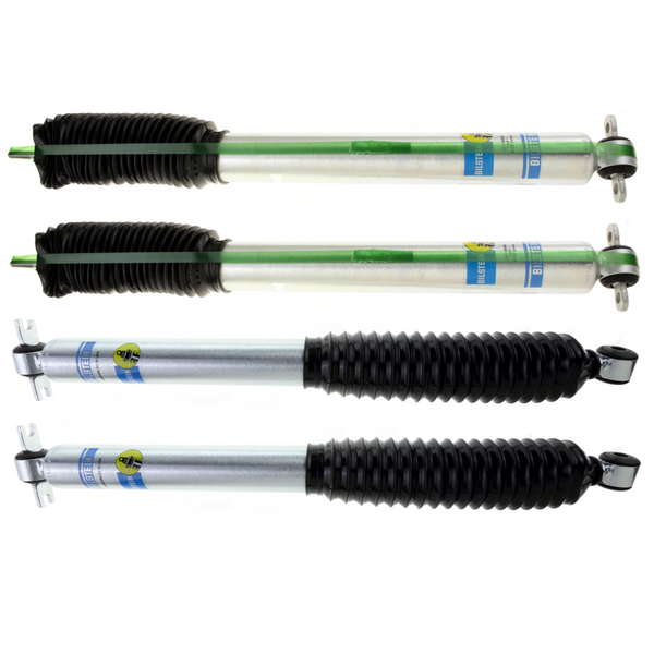 Bilstein B8 5100 Front and Rear Shocks For 5-6" Lifted Jeep Wrangler w/ Long Arm 24-185943, 33-185934