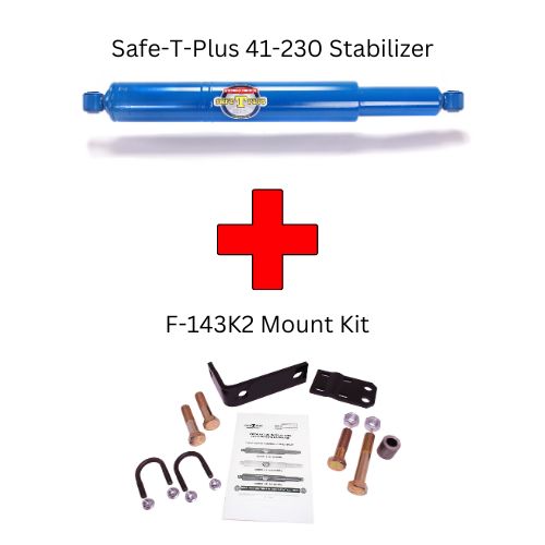 Safe-T-Plus 41-230 Stabilizer and F-143K2 Mount Kit - ShockWarehouse