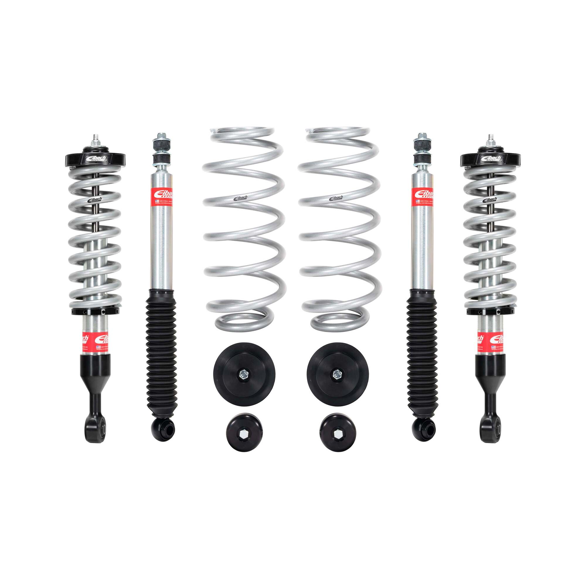 Eibach E86-59-005-01-22 Front and Rear Pro-Truck Coilover Stage 2 - Front Coilovers + Rear Shocks + Pro-Lift-Kit Spring