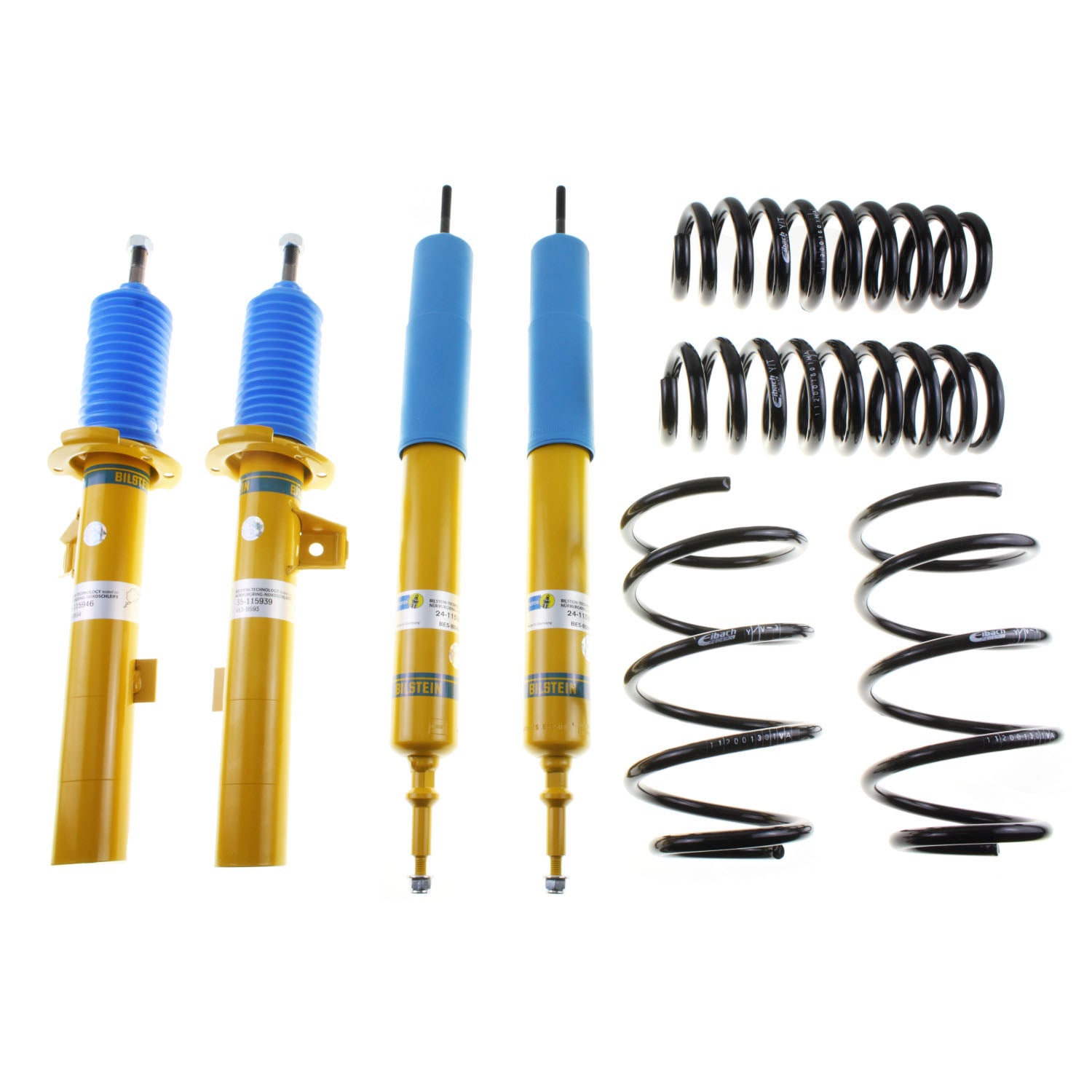 Bilstein 46-180537 Front and Rear B12 (Pro-Kit) BMW 128i, 135i