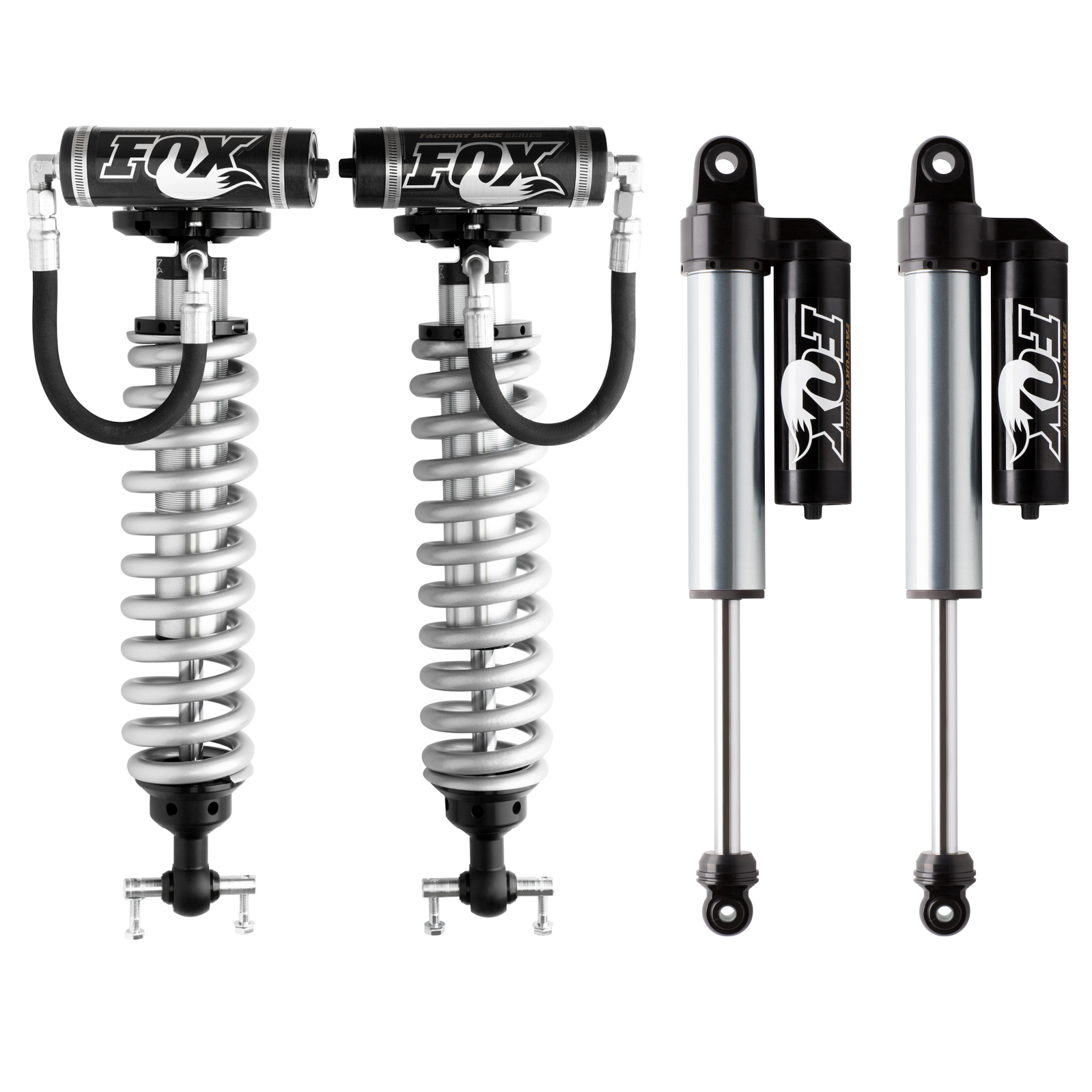 FOX Factory Race 2.5 Reservoir Shock Kit 0-2" Lift 883-02-121, 883-24-003