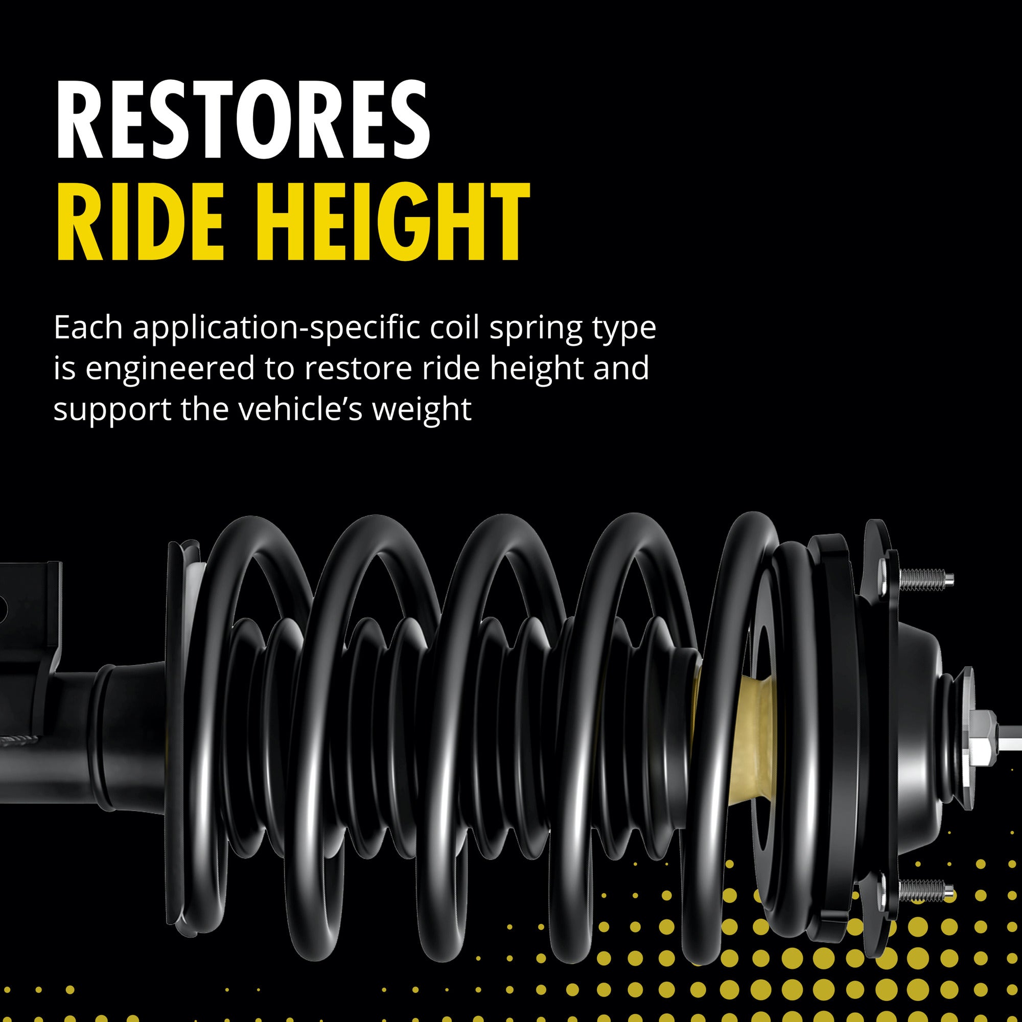 Restores ride height